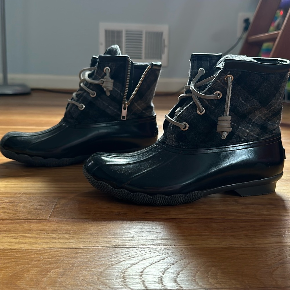 Sperry Duck Boots-worn once!